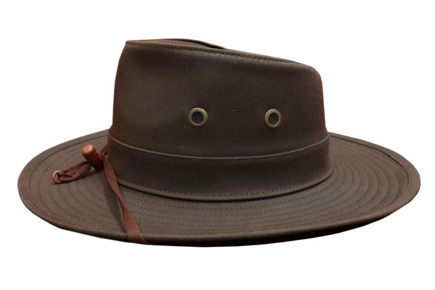 Hills Hats - The MacKenzie Oilskin Wide Brim