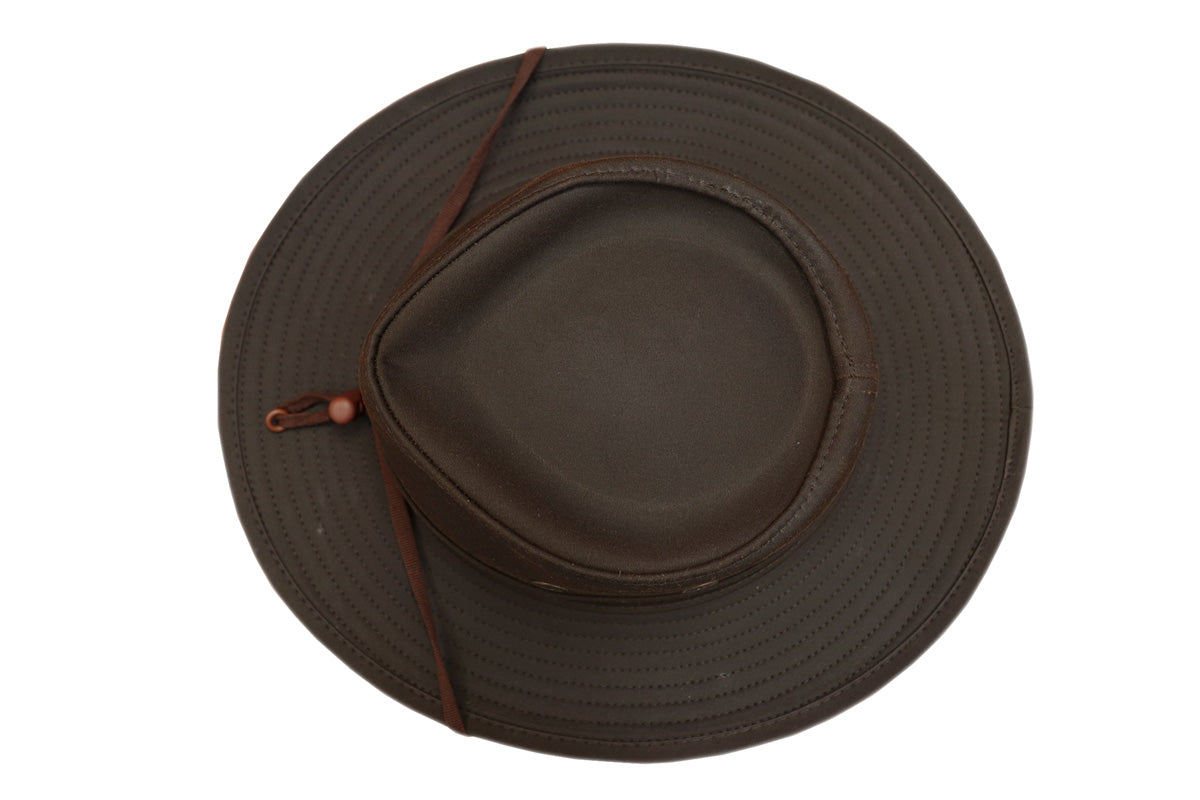 Hills Hats - The MacKenzie Oilskin Wide Brim
