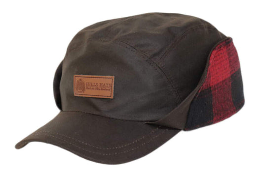 Hills Hats - Orongorongo Oilskin Flap Cap