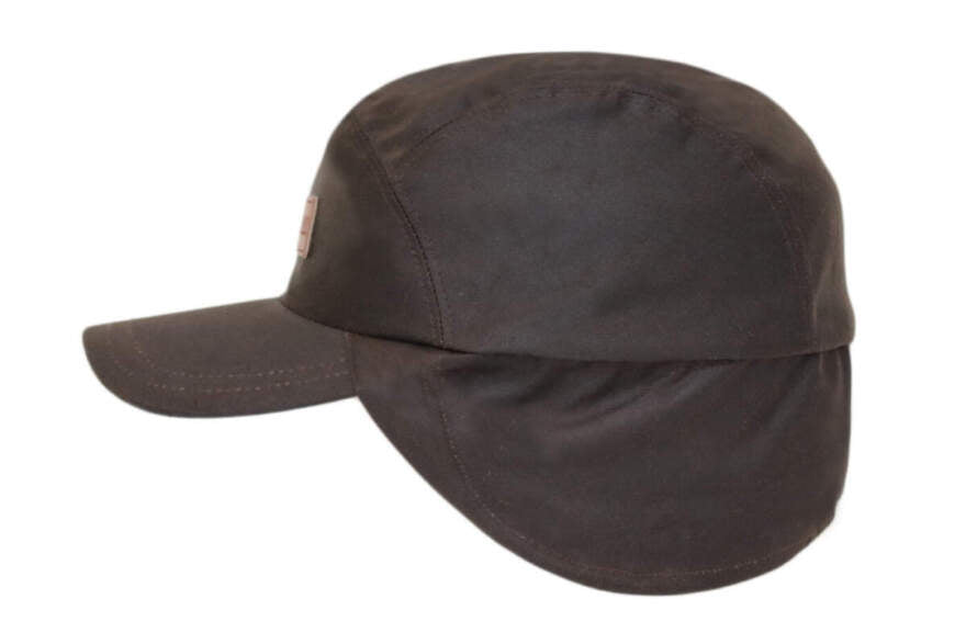 Hills Hats - Orongorongo Oilskin Flap Cap
