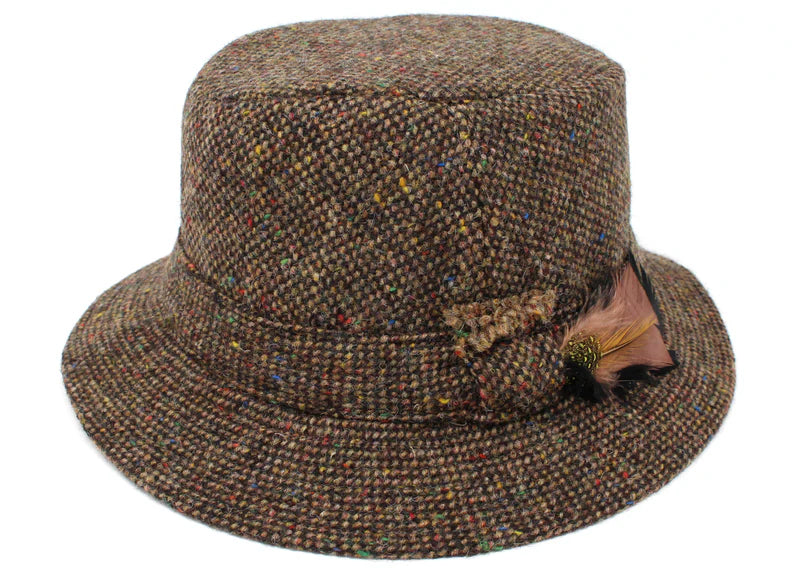 Hanna Hats of Donogal Walking Hat Tweed
