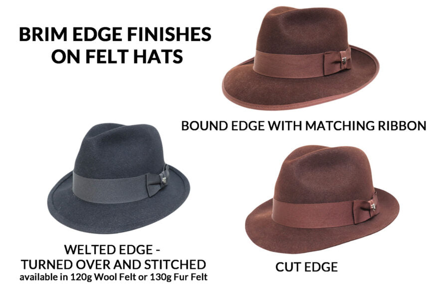 Hills Hats - Wool Felt Trilby