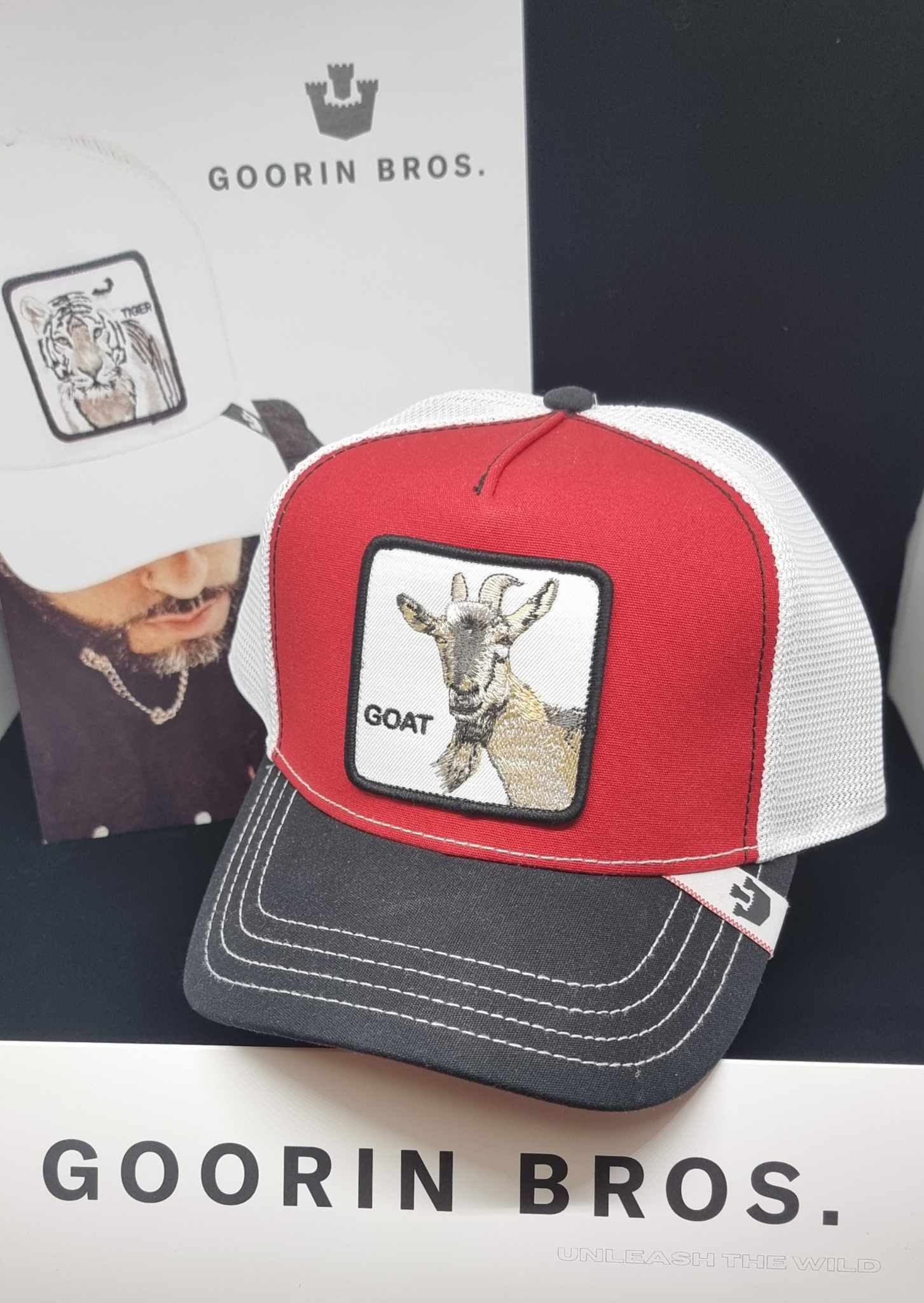 Animal trucker cap online