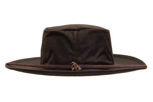 Hills Hats - The Squatter Oilskin Wide brim
