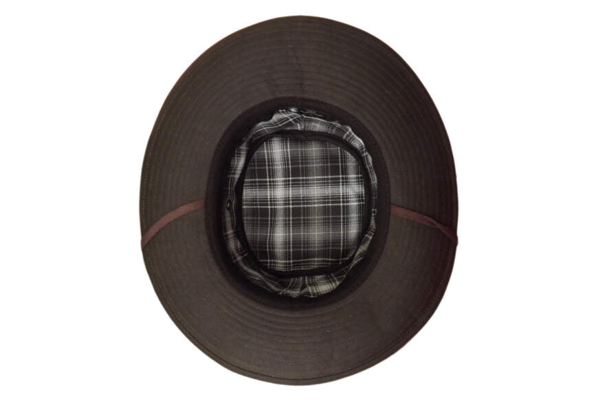 Hills Hats - The Squatter Oilskin Wide brim