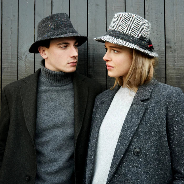 Hanna Hats of Donogal Walking Hat Tweed