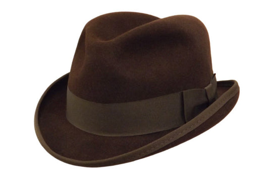 Wool Felt New Yorker Homburg