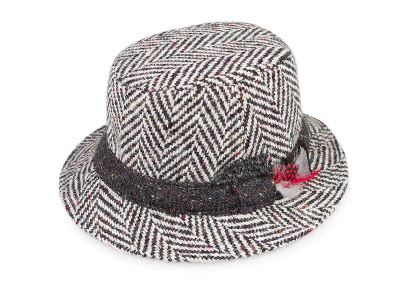 Hanna Hats of Donogal Walking Hat Tweed